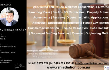 Accredited Family Law Mediator | Divorce | S60i Certificates | Parenting-Property Mediation |