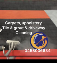 Steam Hero carpet cleaning