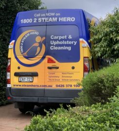 Steam Hero carpet cleaning